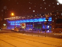 Jean Macé railway station, on 9 January 2010