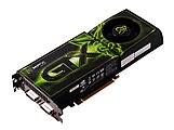 Nvidia GeForce GTX 260, manufactured by NVIDIA board-partner, XFX