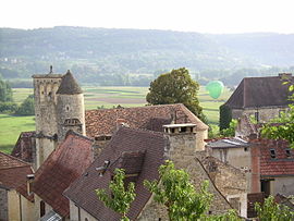 The village of Allas-les-Mines