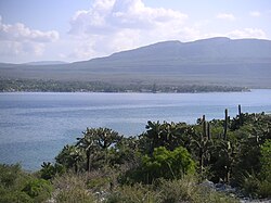 The town as seen from Presque Île