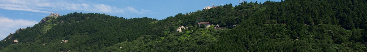  Panoramic view of Mount Heng