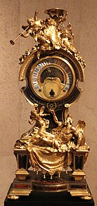 Astronomical clock -André-Charles Boulle and Jacques Thuret, Paris, 1712