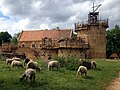 Castle construction at Guédelon