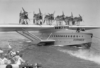 Dornier Do X with sponsons