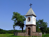 Bell tower on the Mecsek Mountains