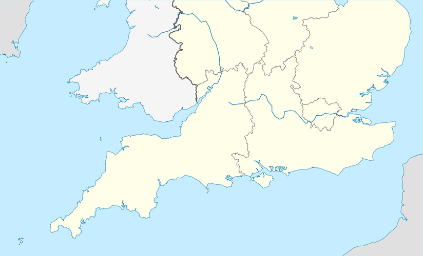 2017–18 Southern Football League is located in Southern England