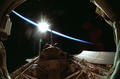 Spacelab in payload bay during STS-90