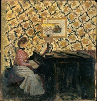 Misia at the Piano (c. 1898), Édouard Vuillard, Metropolitan Museum of Art