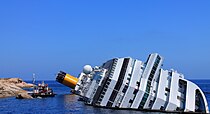 Images in Order of Appearance: World Discoverer, Sea Diamond, Explorer and Costa Concordia