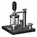 Galena cat whisker detector from a 1920s crystal radio