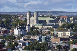 Catedral basílica de San Juan Bautista, St. John's, Terranova (1841-1855)