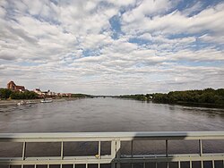 Vistula River in the vicinity of Płock, Poland