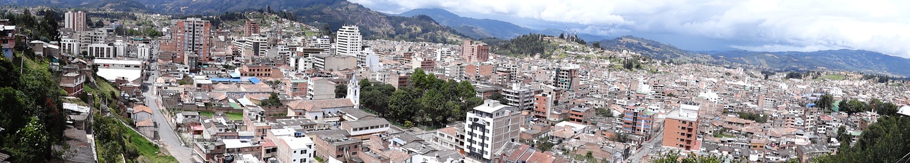  Vista panorámica del centro la ciudad.