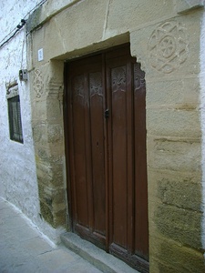 Casa judía en el Barrio del Alcázar.