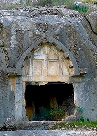 The Midas Monument, a Phrygian rock-cut tomb deba (700 BCE)