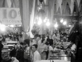 Shoppers crowd Osaka Bazar during a Christmas Sale in Manila (October 1934)