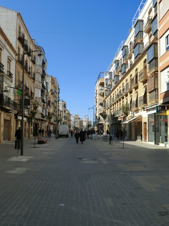 Calle del Obispo Cobos.