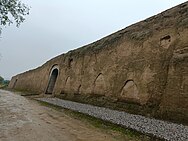 Location of the Palace, west of Xi'an