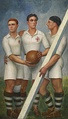 Three players with beret, 1921