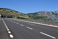 A-1 motorway, part of the larger international project between Montenegro and neighboring Serbia that connects to the Belgrade–Bar motorway