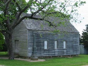 Washington-on-the-Brazos, where the Texas Declaration was signed. - Washington County