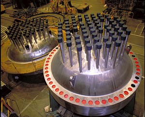 Nuclear Regulatory Commission image of pressurized water reactor vessel heads