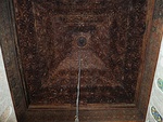 Wooden cupola ceiling in the prayer hall