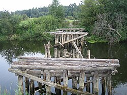 Lemmaku bridge in Rannapungerja river