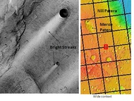 Bright Streaks in Syrtis Major caused by the wind, as seen by THEMIS