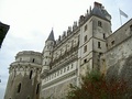 Palacio de Amboise visto desde el pueblo medieval