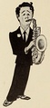 1929 caricature from Radio Revue