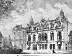 Orientalist architecture: The Éden-Théâtre (Paris), early 1880s – demolished in 1895, by William Klein and Albert Duclos