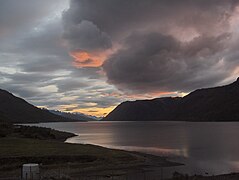 Summer evening in Jøkelfjord, Kvænangen.