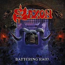 Обложка альбома Saxon «Battering Ram» (2015)