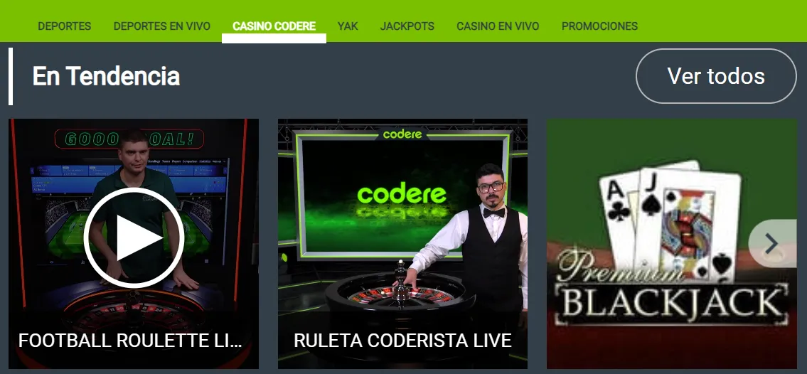 ruleta reglas codere