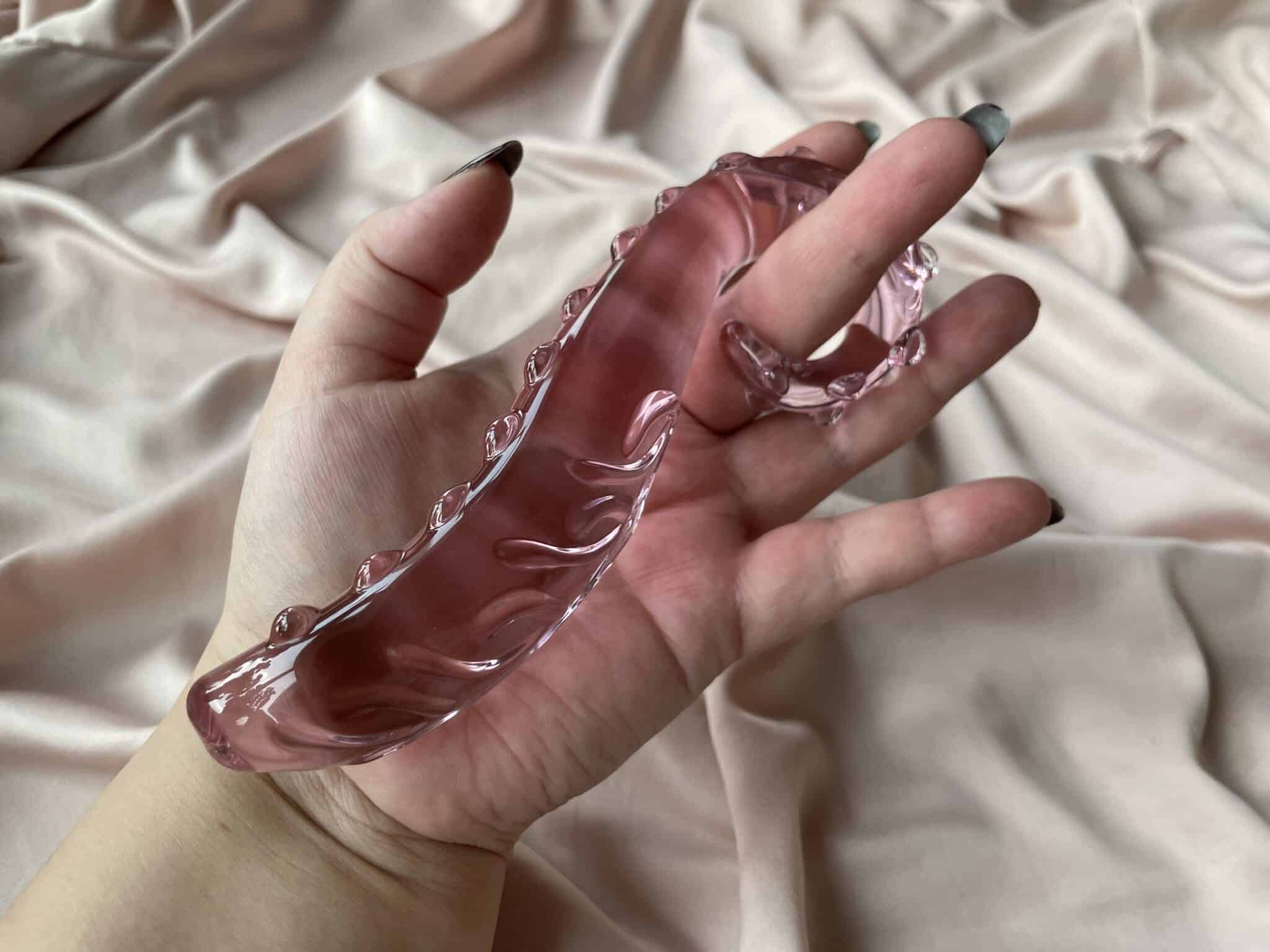 Icicles No. 24 Glass Tentacle Dildo. Slide 5