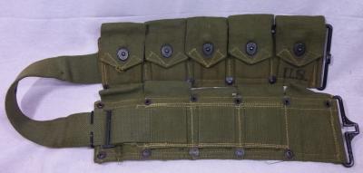 WWII M1 Garand Ammo Belt 1944 Minty