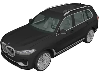 BMW X7 [G07] (2019) 3D Model