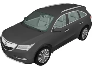 Acura MDX (2014) 3D Model