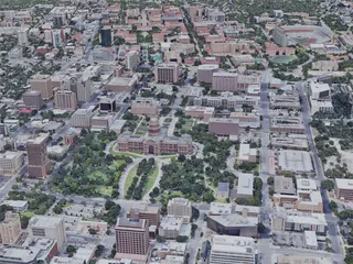 Austin City, TX, USA (2019) 3D Model