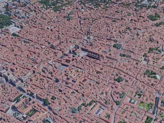 Bologna City, Italy (2019) 3D Model