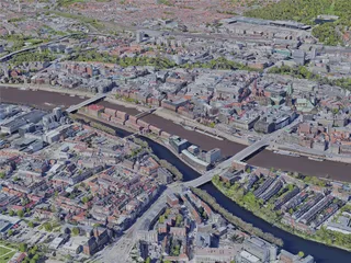 Bremen City, Germany (2019) 3D Model