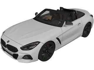 BMW Z4 M40i Convertible (2019) 3D Model