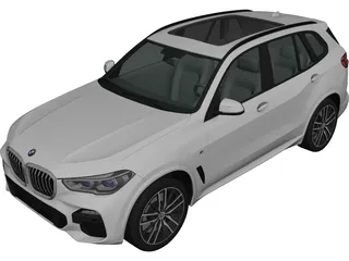 BMW X5 M Sport (2019) 3D Model