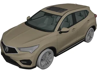 Acura CDX (2016) 3D Model