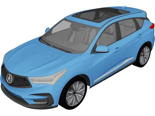 Acura RDX (2019) 3D Model