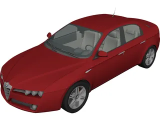 Alfa Romeo 159 3D Model