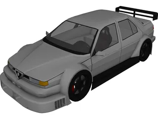 Alfa Romeo 155 V6 Ti (DTM) 3D Model