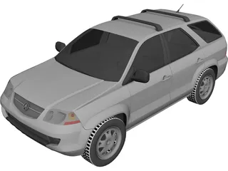 Acura MDX (2002) 3D Model