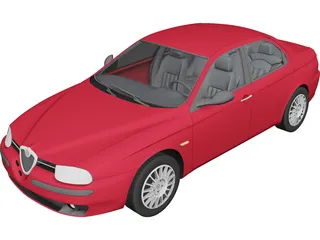 Alfa Romeo 156 (1997) 3D Model